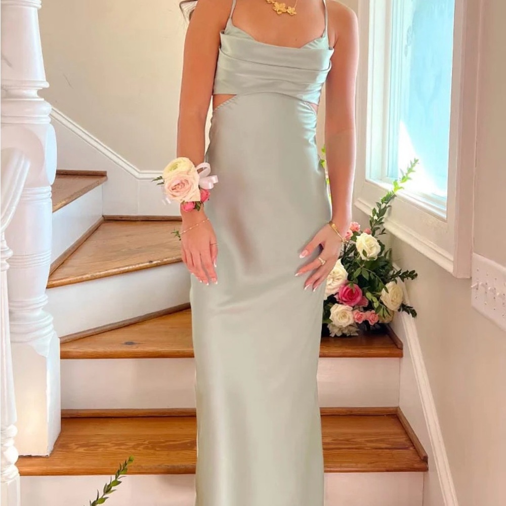 Beginning Boutique Sage green Dress